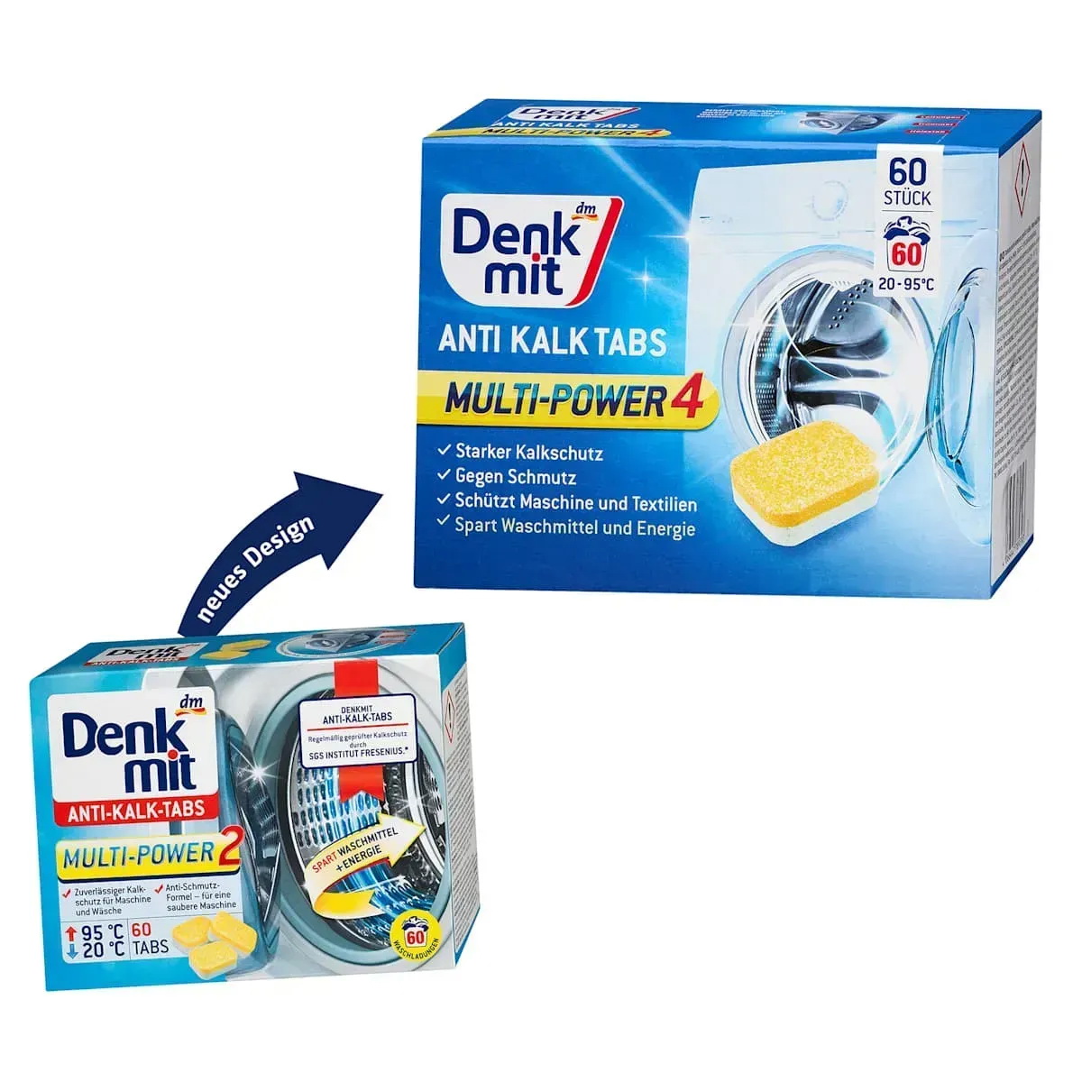 Таблетки від накипу Denkmit Anti-Kalk Tabs 60 шт33